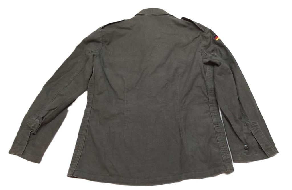 Vintage German Jacket Field Grey "Moleskin" 1985 Bundeswehr Older Pattern