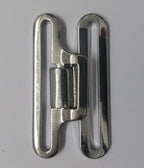 Genuine British Chrome Pistol Belt Silver Belt QRF Buckle Set MFP02A