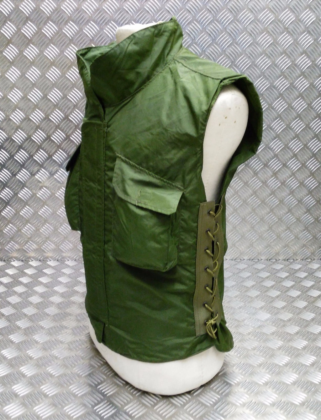 1980's IDF Flak Vest Cover Army Green Colour Ideal For Airsoft