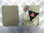 MTP Blanking Patches with 3rd UK Division Triangle TRF Genuine British Army