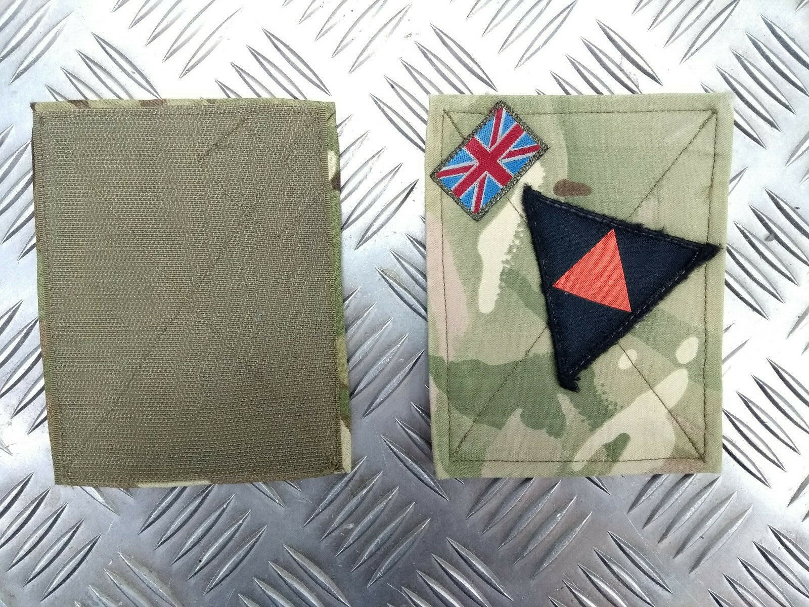 MTP Blanking Patches with 3rd UK Division Triangle TRF Genuine British Army