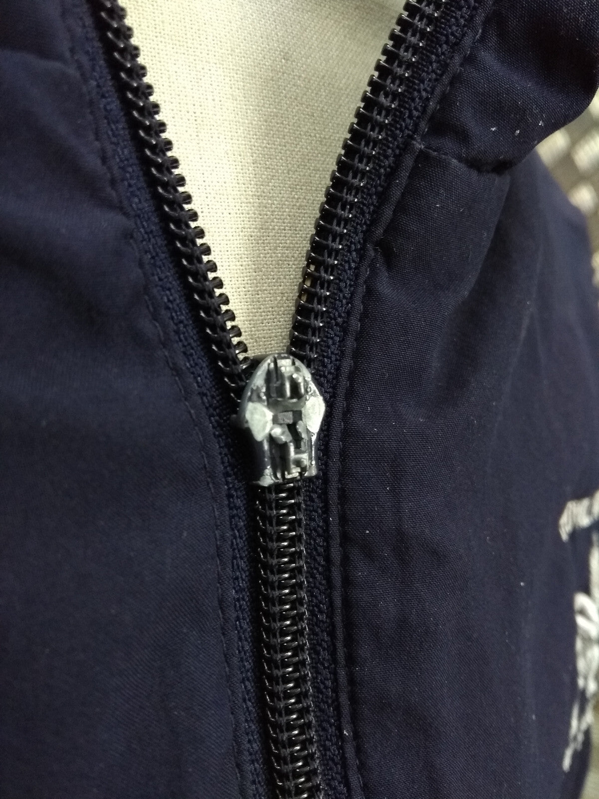 PowerCat 5.10 Woven Jacket Navy Blue with Physical Education Embroidered Badge