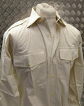 British Army Shirt Made Standard Dress Issue Long Sleeve 100% Cotton No2 14"
