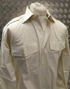 British Army Shirt Made Standard Dress Issue Long Sleeve 100% Cotton No2 14"