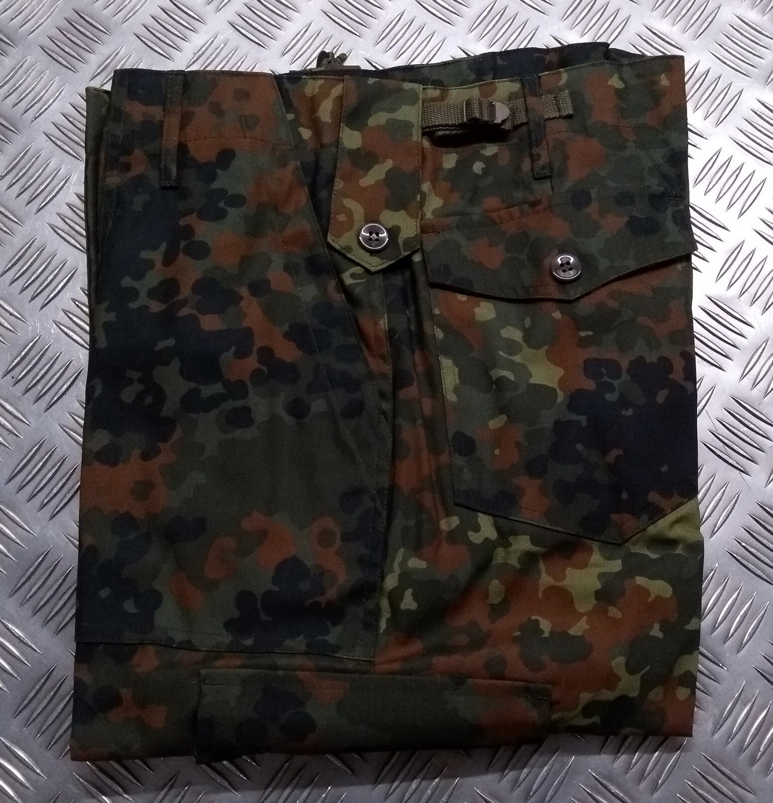 Flecktarn Camo Trousers Military Style Combat / Field Army Pants All Sizes - NEW