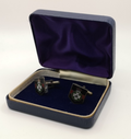 Royal Green Jackets Insignia Cufflinks in Display Box