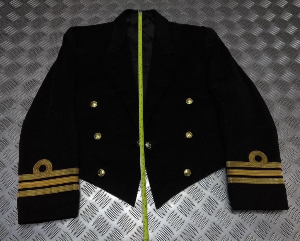 Vintage Mess Dress Royal Jacket Navy with Gold Cuff Curls 1967 Gieves London