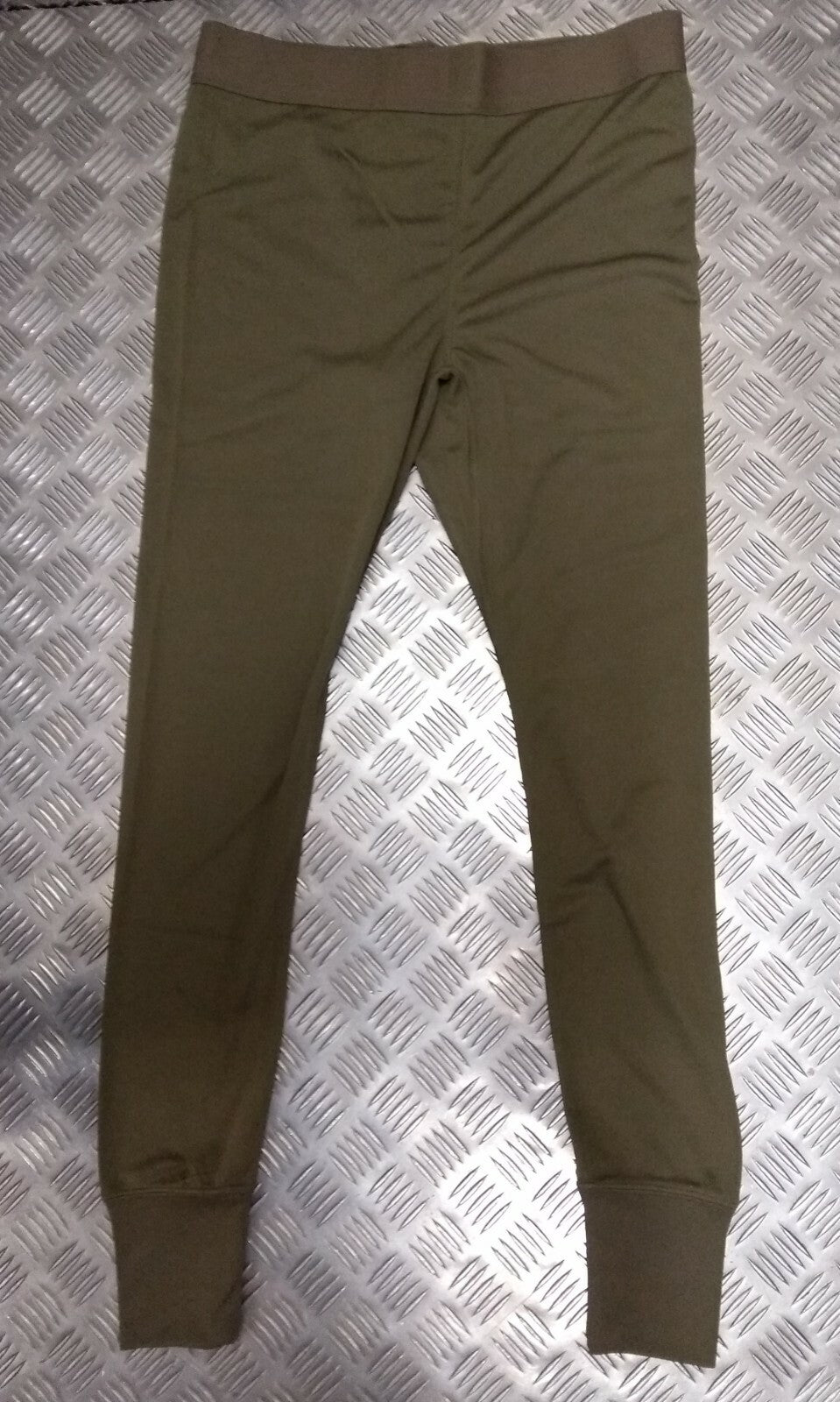 British Army Green Colour Long Johns Thermal Underwear Base Layer Light Olive