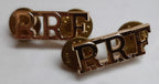 RRF Shoulder Titles British Army Royal Regiment of Fusiliers Staybrite Insignia