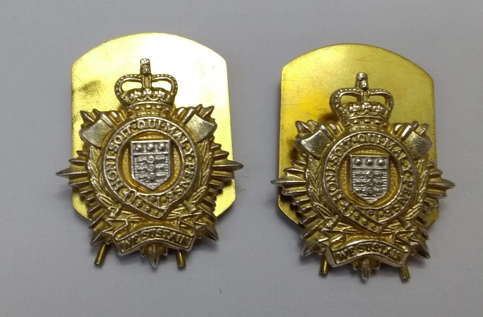 RLC Collar Dogs No2 Dress Royal Logistic Corps "We Sustain"