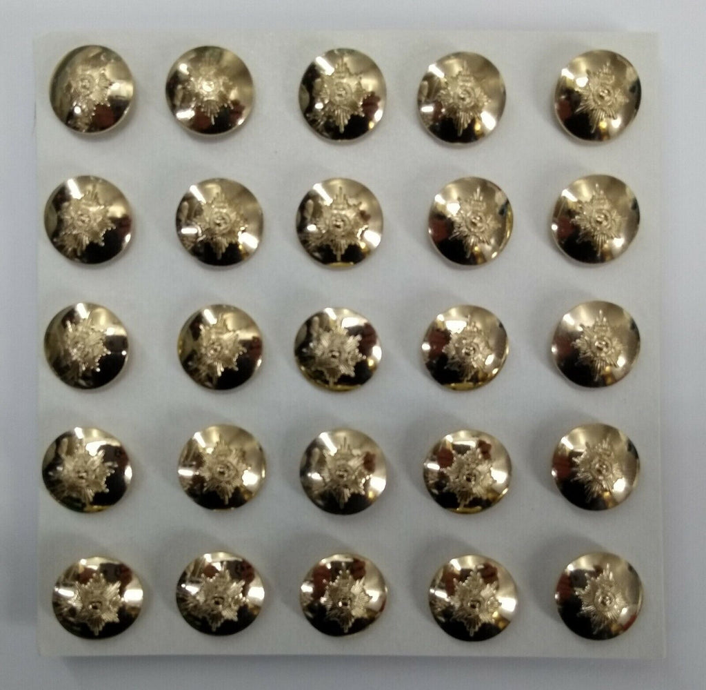Worcestershire & Sherwood Foresters British Army No2 Uniform Buttons 22L x25