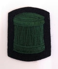 Genuine British Army Royal Irish Regiment Drummer D/MJR Embroidered Badge