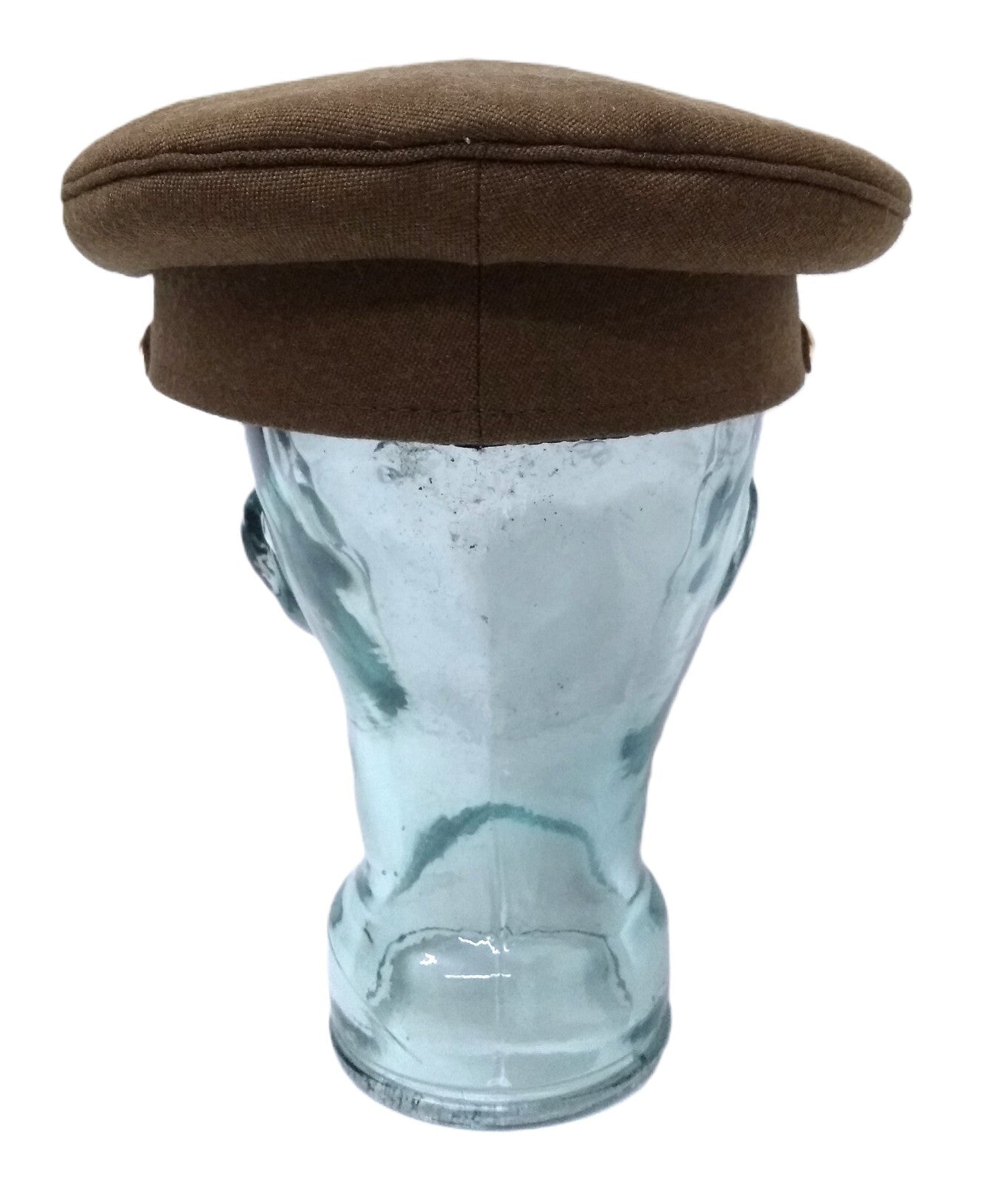No2 Officers Hat RE British Army Goldings With Insignia & Chin Strap 57cm