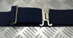 Kids Type AWD 1 3/4" Navy Web Belt With Metal Buckles Adjustable 30"