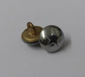 5 Point Star Small 11.6mm Dress Hat Buttons Looped Back With Raised Insignia X2