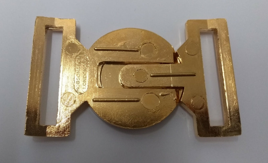 Genuine Church Lads Brigade "Fight The Good Fight" Belt Buckle Locket NEW