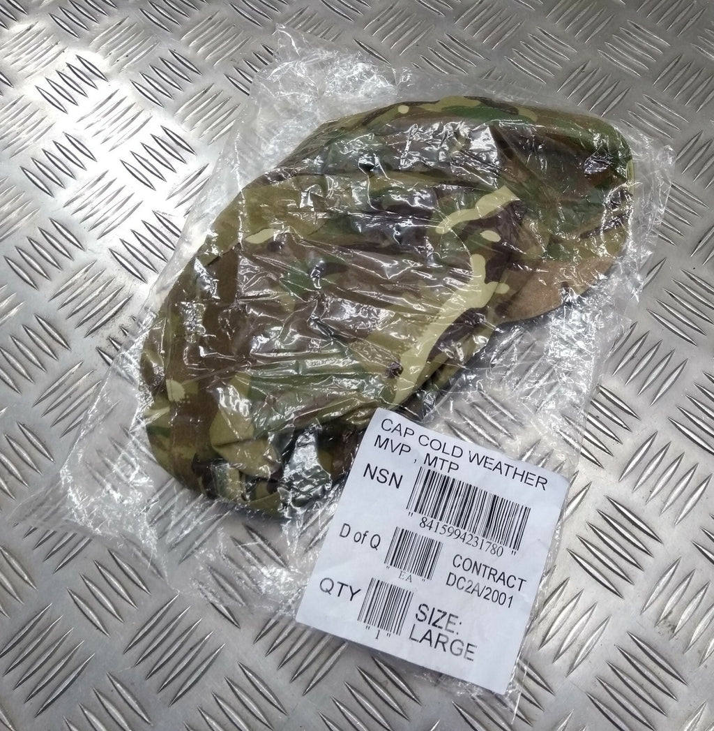 MTP MVP Waterproof & Breathable Multi Camo Dog Lined Trapper Hat British Army