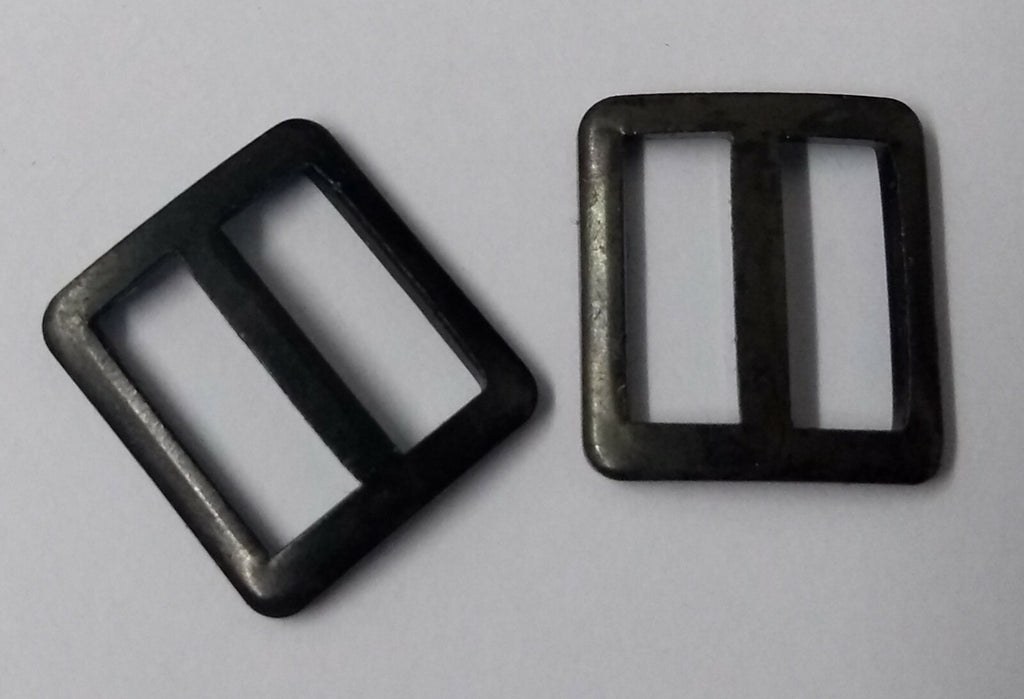 3/8" Strap Slider Stay Subdued Metal Buckles 3 Pairs STD83 X 6
