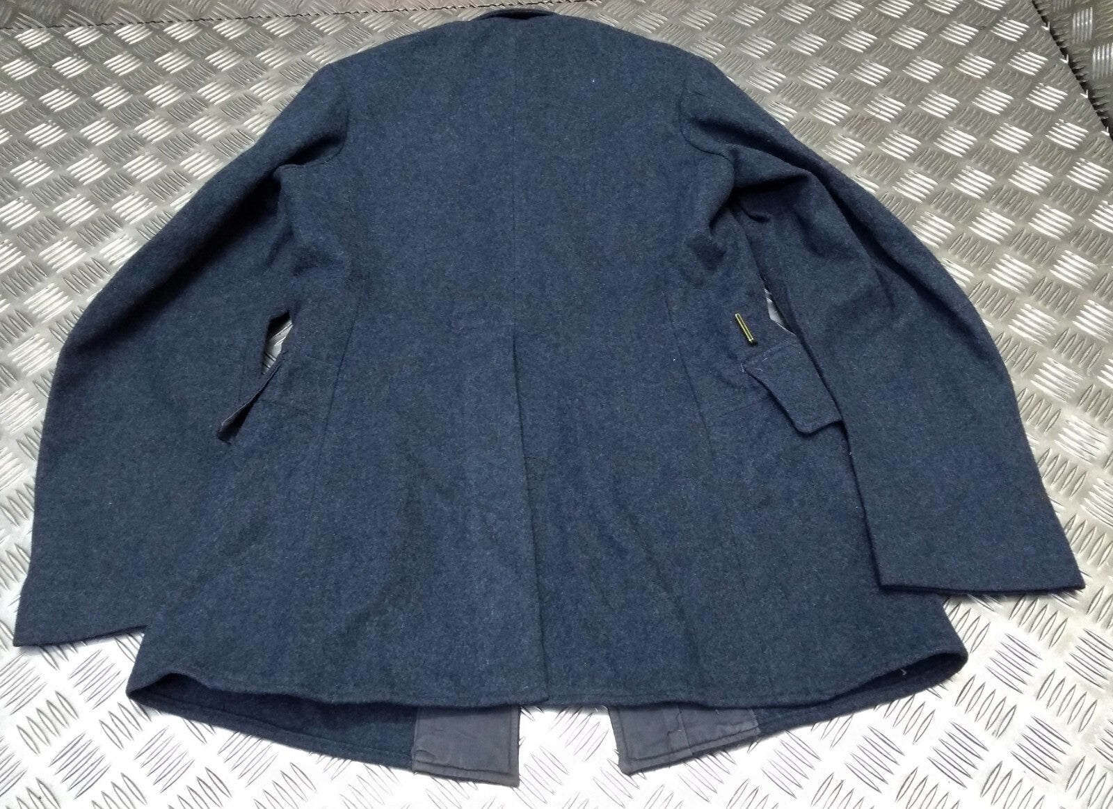 Vintage Jacket No1 Dress A/F Blue Grey Serge Wool WW2 Pattern