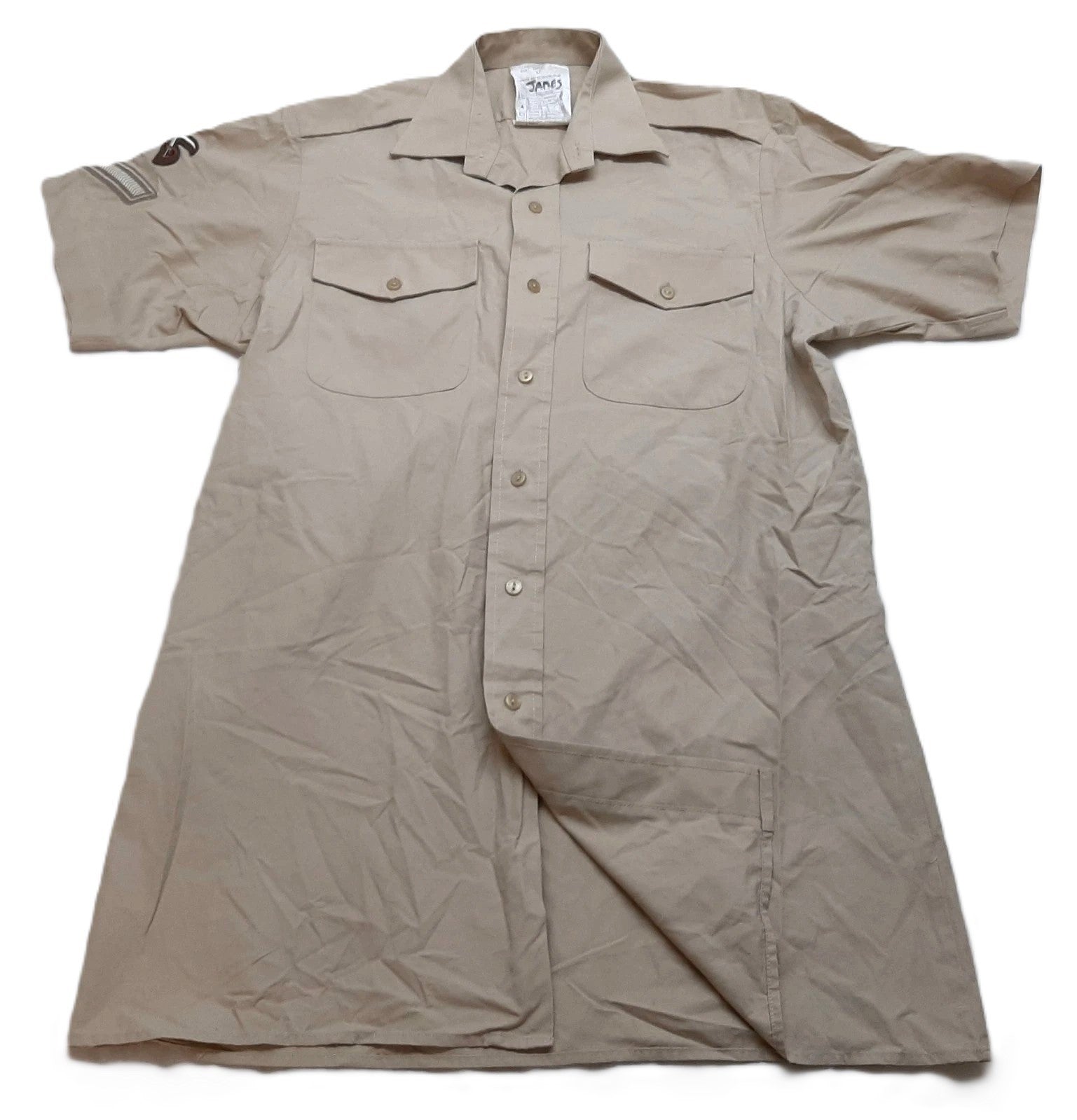 No2 Shirt FAD FAWN Short Sleeves With Patches / Badges Present Assorted Sizes