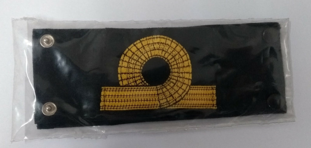 Genuine British Issue Royal Navy Sub Lieutenant Woven Rank Sliders RN