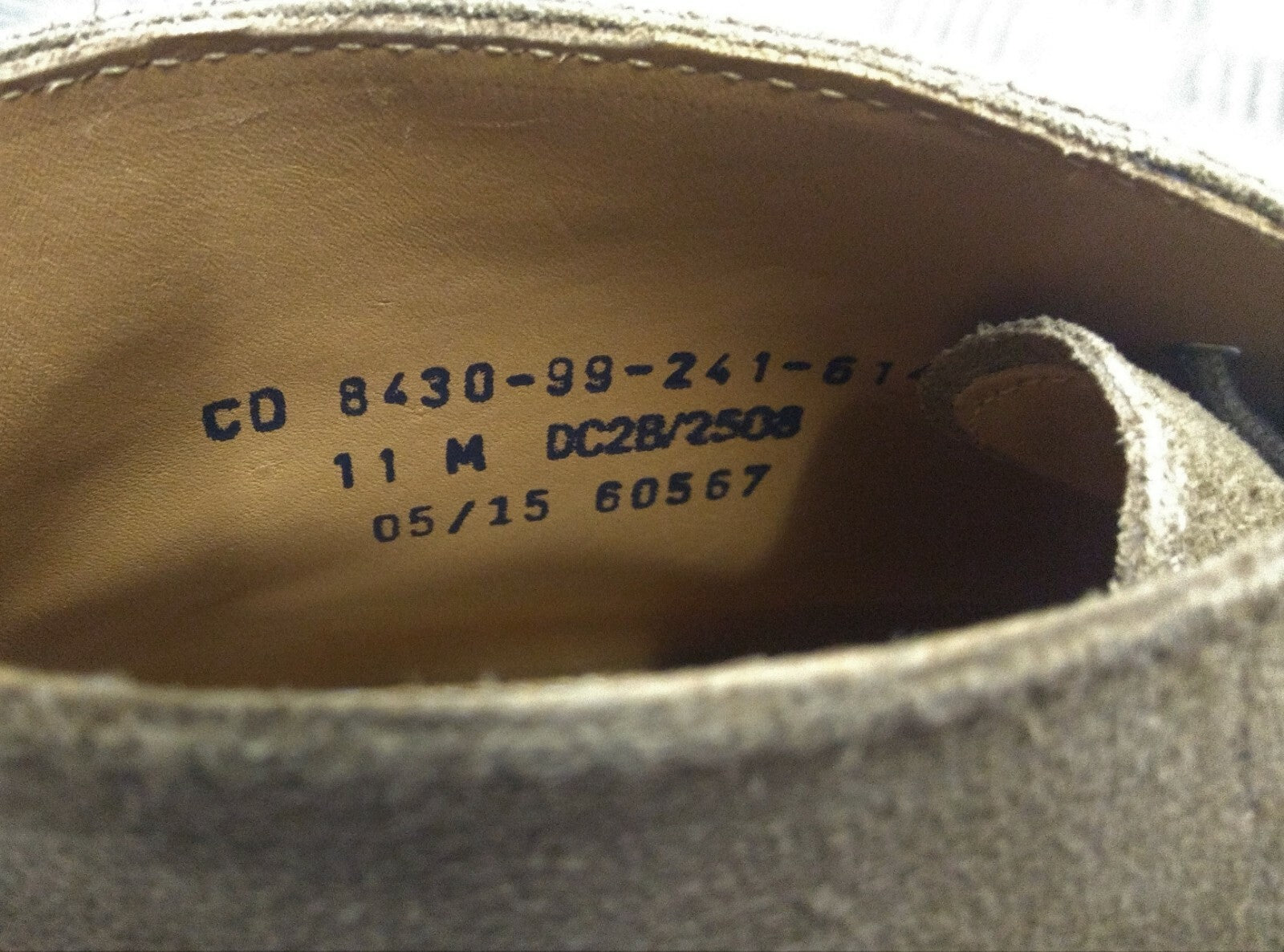 Genuine British Army Issue Soldier Desert Nubuck Suede DMS Sole Ankle Boots
