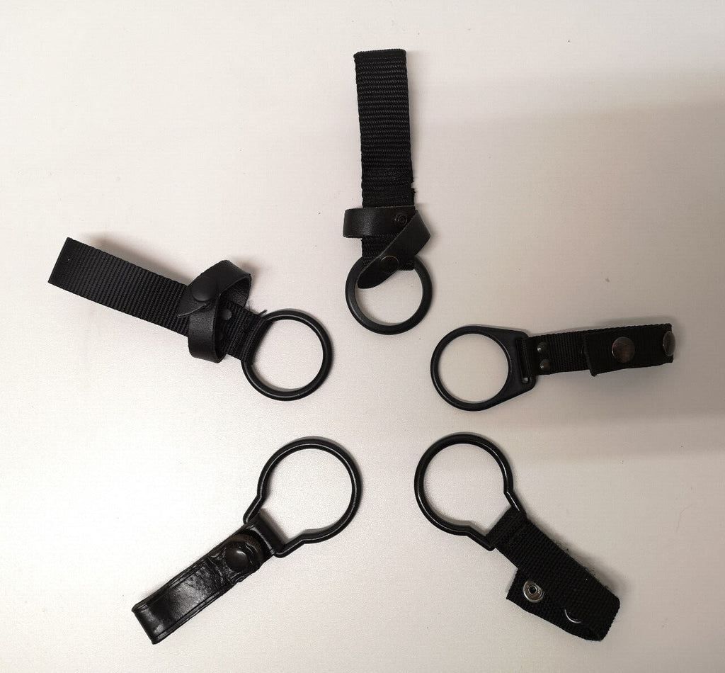 Torch / Flashlight / Maglite Ring Holders for Duty Belts Various Styles