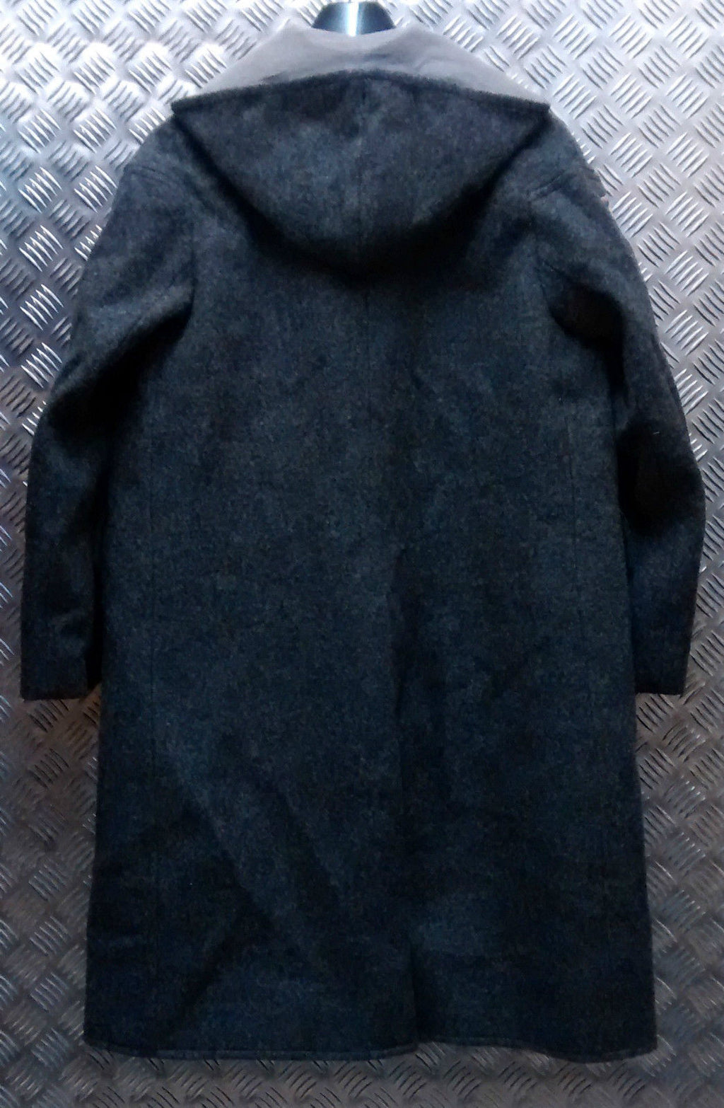 Vintage 1960's Ladies Wool Grey Duffle Coat Greatcoat