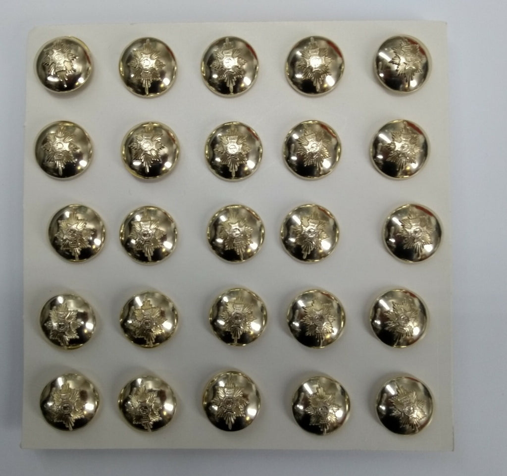 Worcestershire & Sherwood Foresters British Army Buttons 22L or 30L Buttons X25