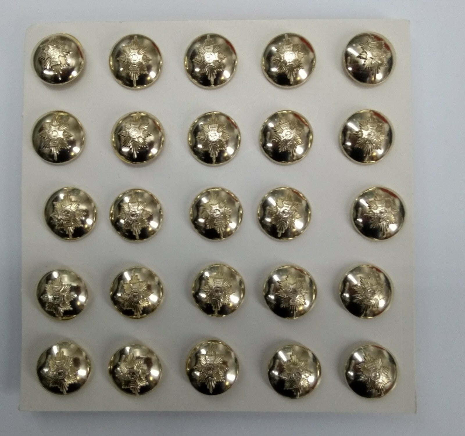 Worcestershire & Sherwood Foresters British Army Buttons 22L or 30L Buttons X25