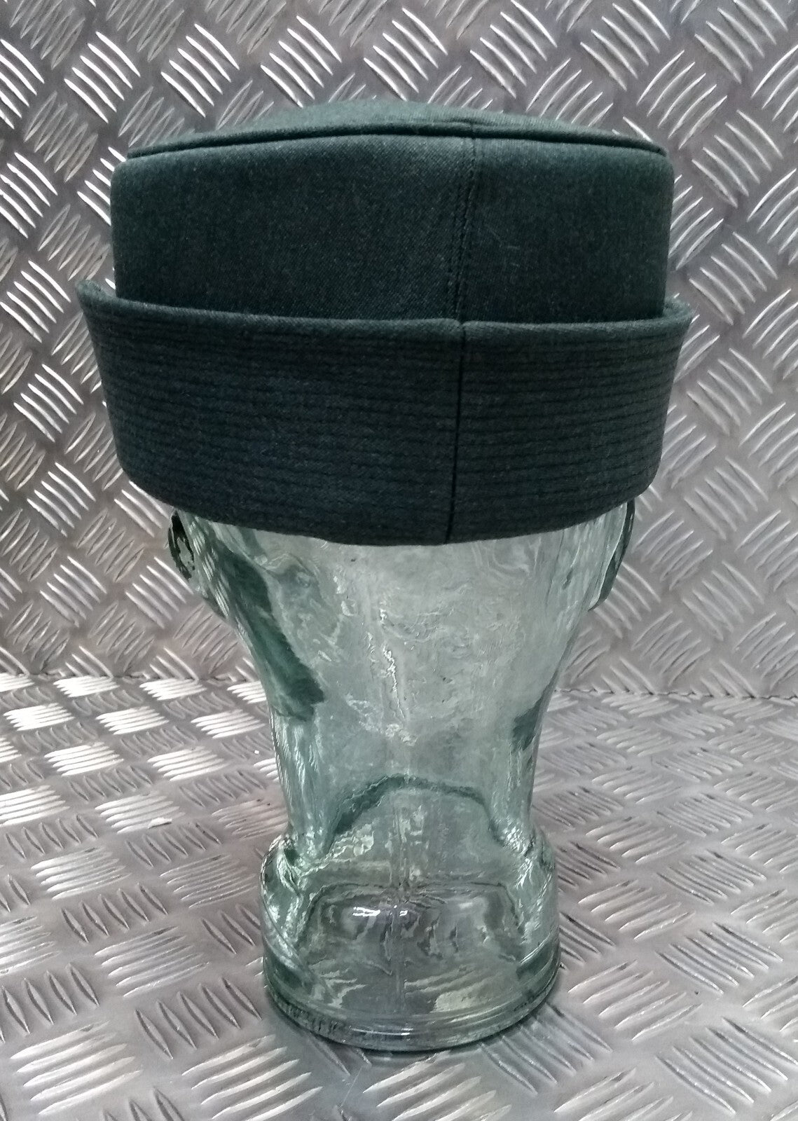 Norwegian Army Tricorn Woman's Green Obsolete Uniform Dress Hat Size 54cm Hobson