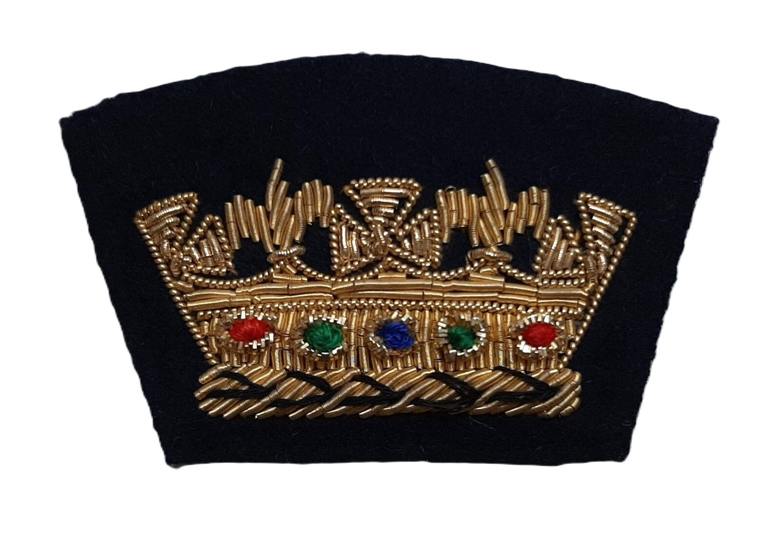 NCO Non-Commissioned Officer Crown RMLY Non-Commissioned Senior Officer Embroidered Insignia Patch Badge