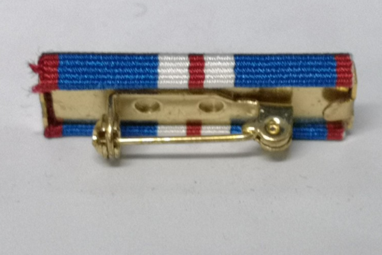 Queens Golden Jubilee 2002 Pin on Medal Ribbon 32mm