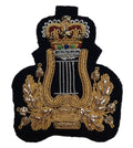Crown & Lyre No1 Dress British Forces Musician & Bands Embroidered Arm Patch