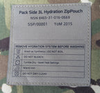 MTP Virtus Hydration Pouch With Bladder IDF Side Pocket 3 Litre Bergen Pouch