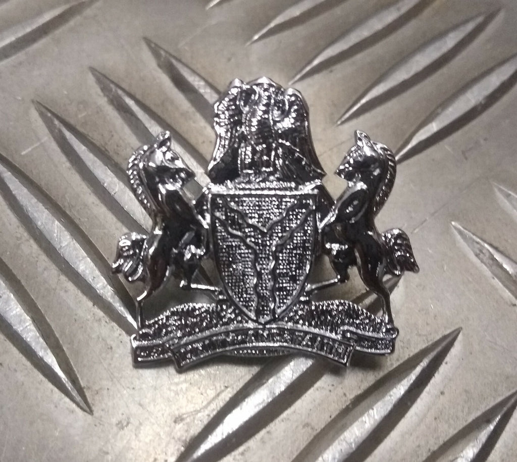 Genuine Nigerian Issue "Unity and Faith" Coat of Arms Insignia Metal Badge