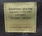 Extremities Carry Bag British Army Surplus Virtus NSN Gen 1 Stealth Black NEW