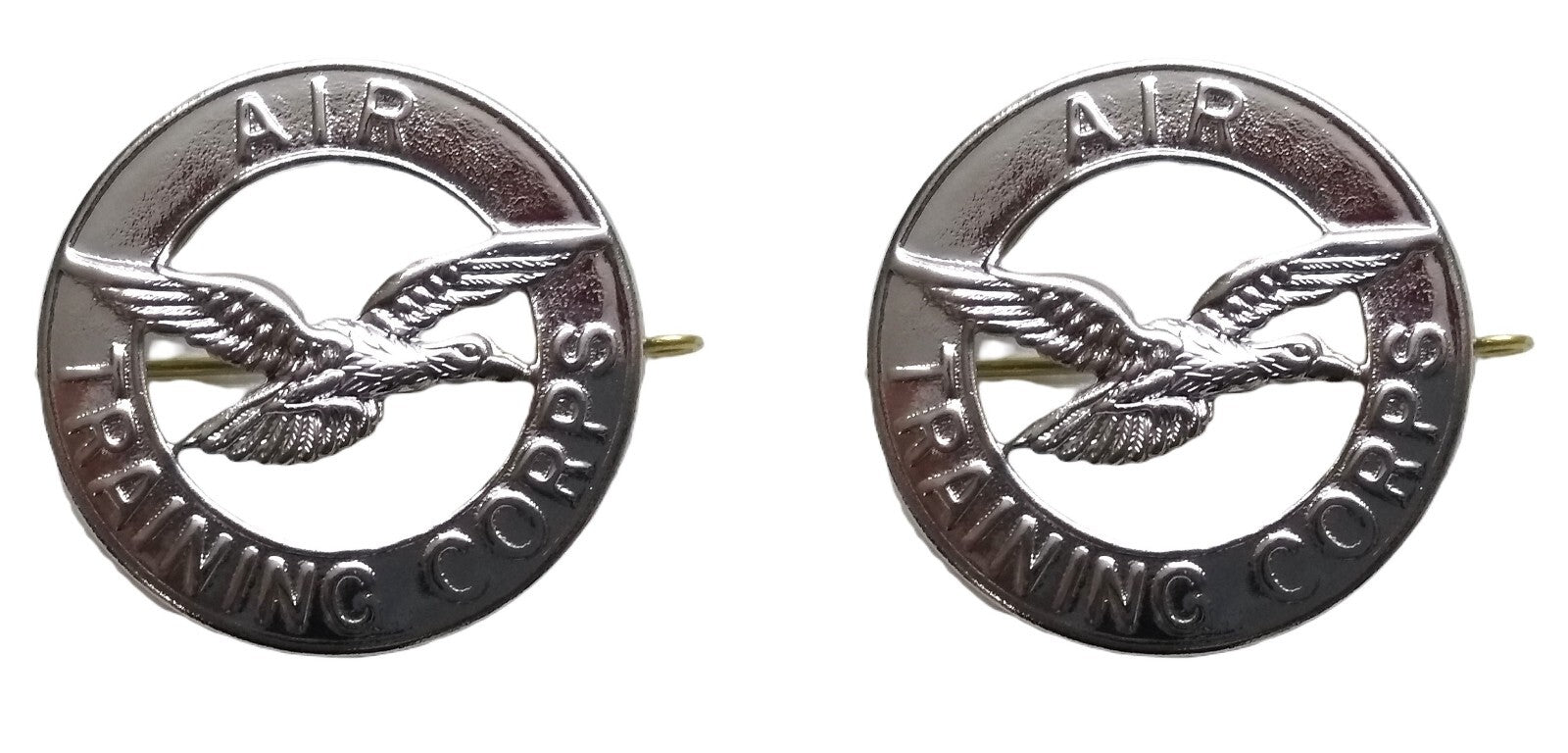ATC Cap Badge Air Training Corps For Dress Hats & Service Berets X2