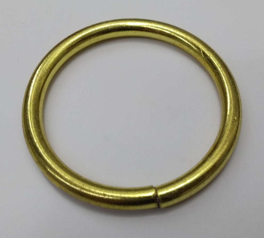 Genuine British Army Horse Guards & H Cav 43.5mm Brass Bridle Rings X2 STD184