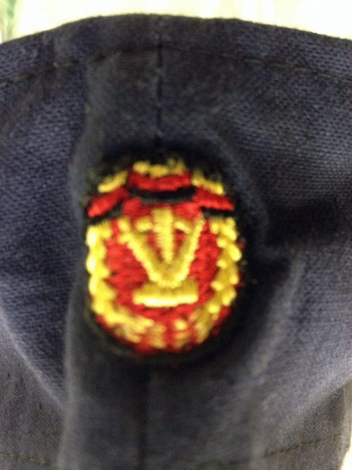 Genuine East German Army/Navy Flat Cap / Envelope/Forage Hat. Blue - All Sizes