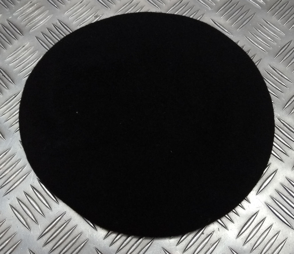 Black Beret Wool Genuine Hobson of London Manufactures Sample 7 56cm