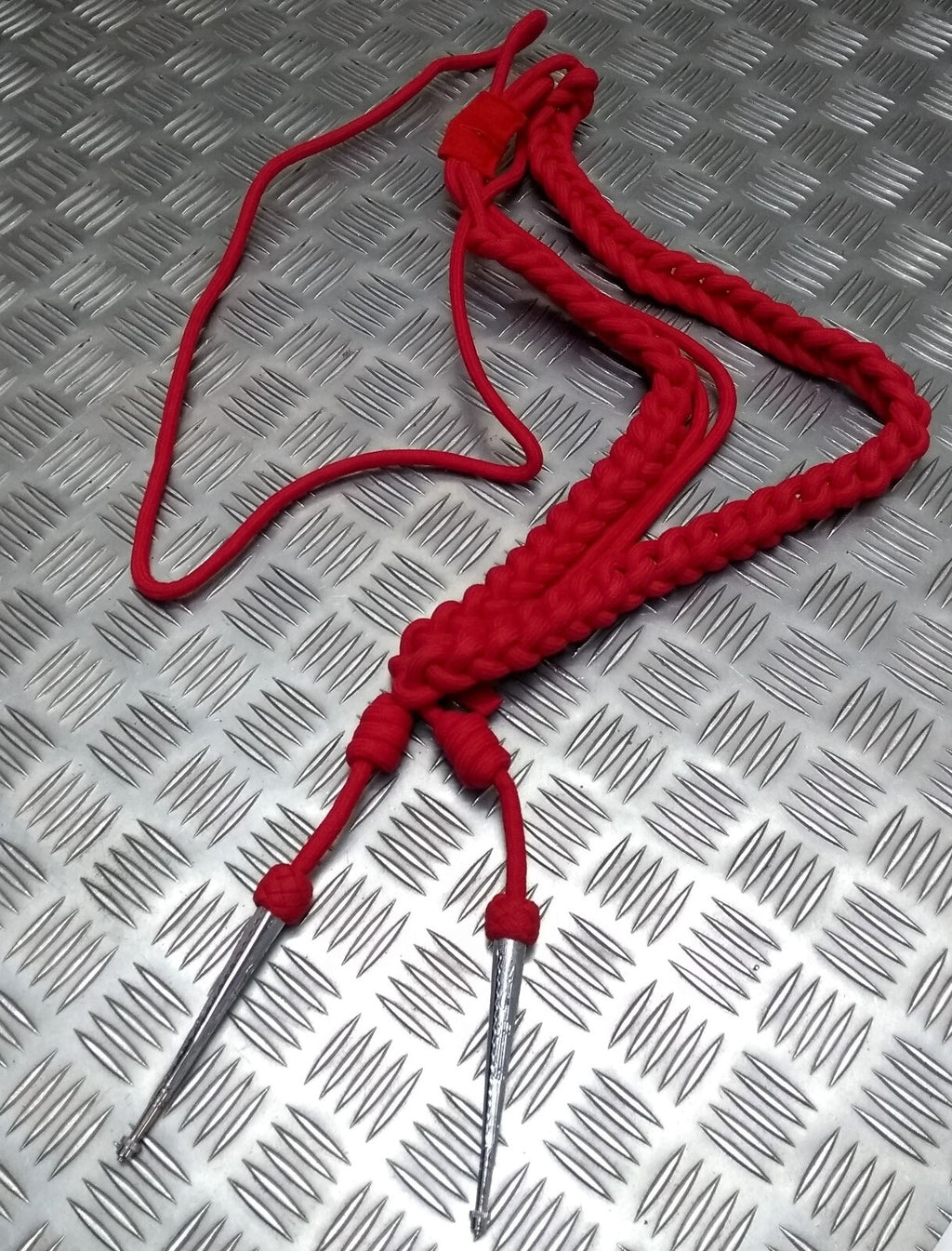 Aiguillette Officers Dress Cord For Ceremonial & Parade Duties Chrome Tip Ends