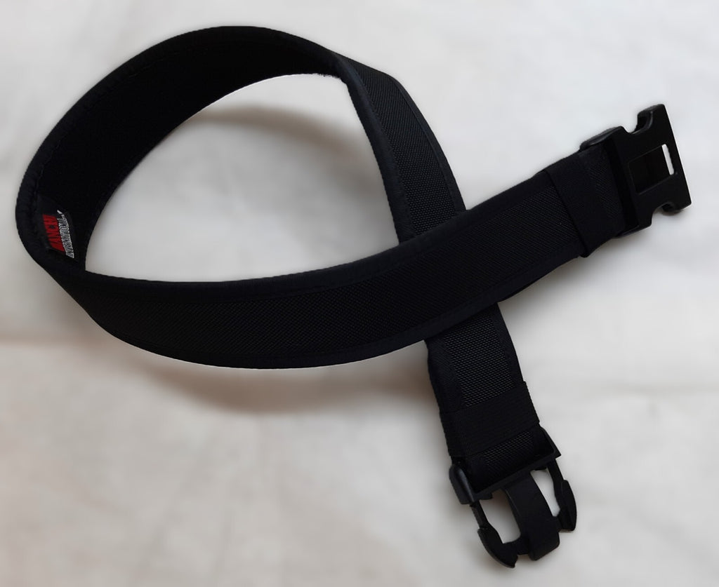 Black Waist Belt Duty Load Carrying British Bianchi Cordura Nylon Medium