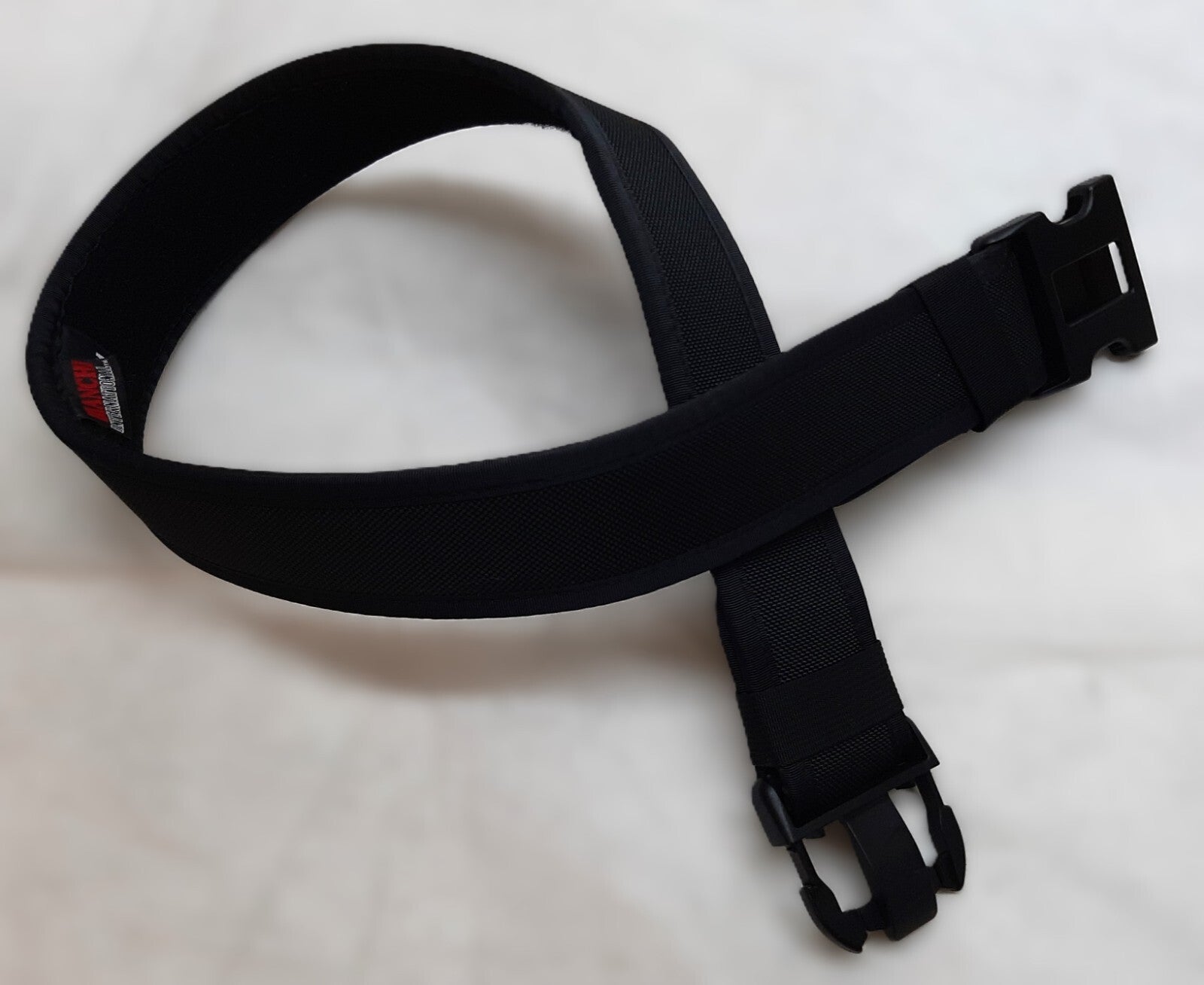Black Waist Belt Duty Load Carrying British Bianchi Cordura Nylon Medium