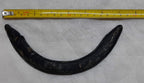 Field Officer Bar British 5/8" Black Peak Bar Garnish for Dress Hats