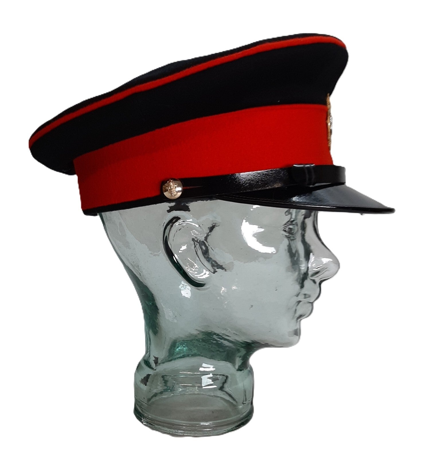 Vintage RAOC Hat Officers Dress British Royal Army Ordnance Corps Insignia 55cm