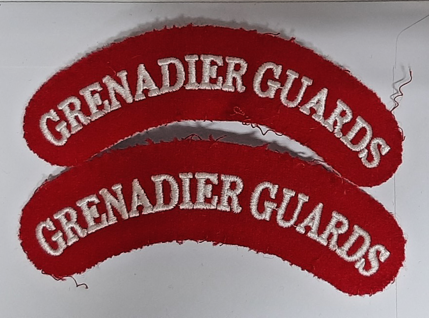 Guards Regiments Shoulder Titles Patches / Badges Various Types British