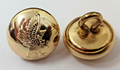Genuine Issue Swooping Bird of Prey Insignia Ring Back Buttons X2 NEW