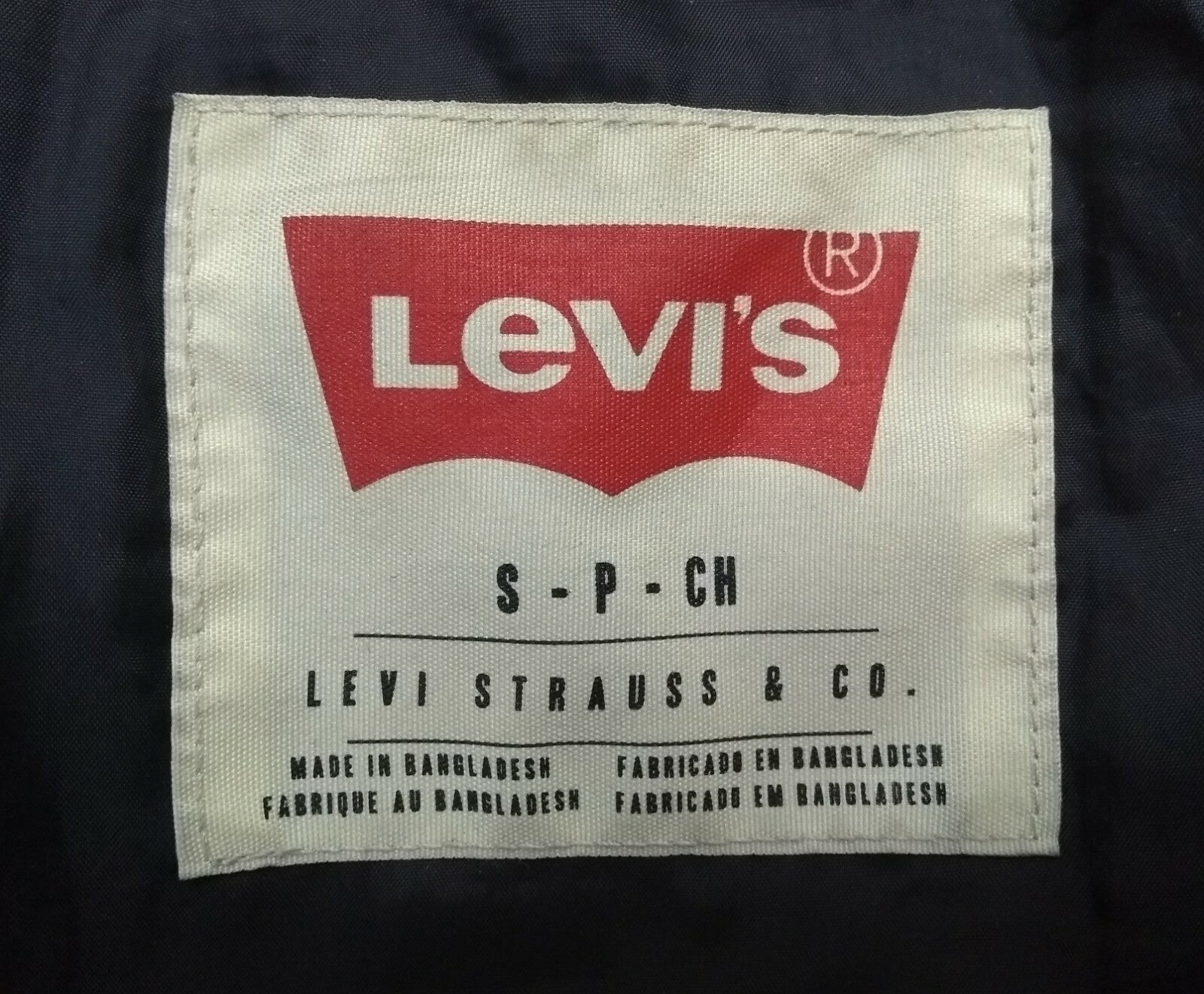Levi's Hooded Quilted Casual Jacket Smart Winter Coat