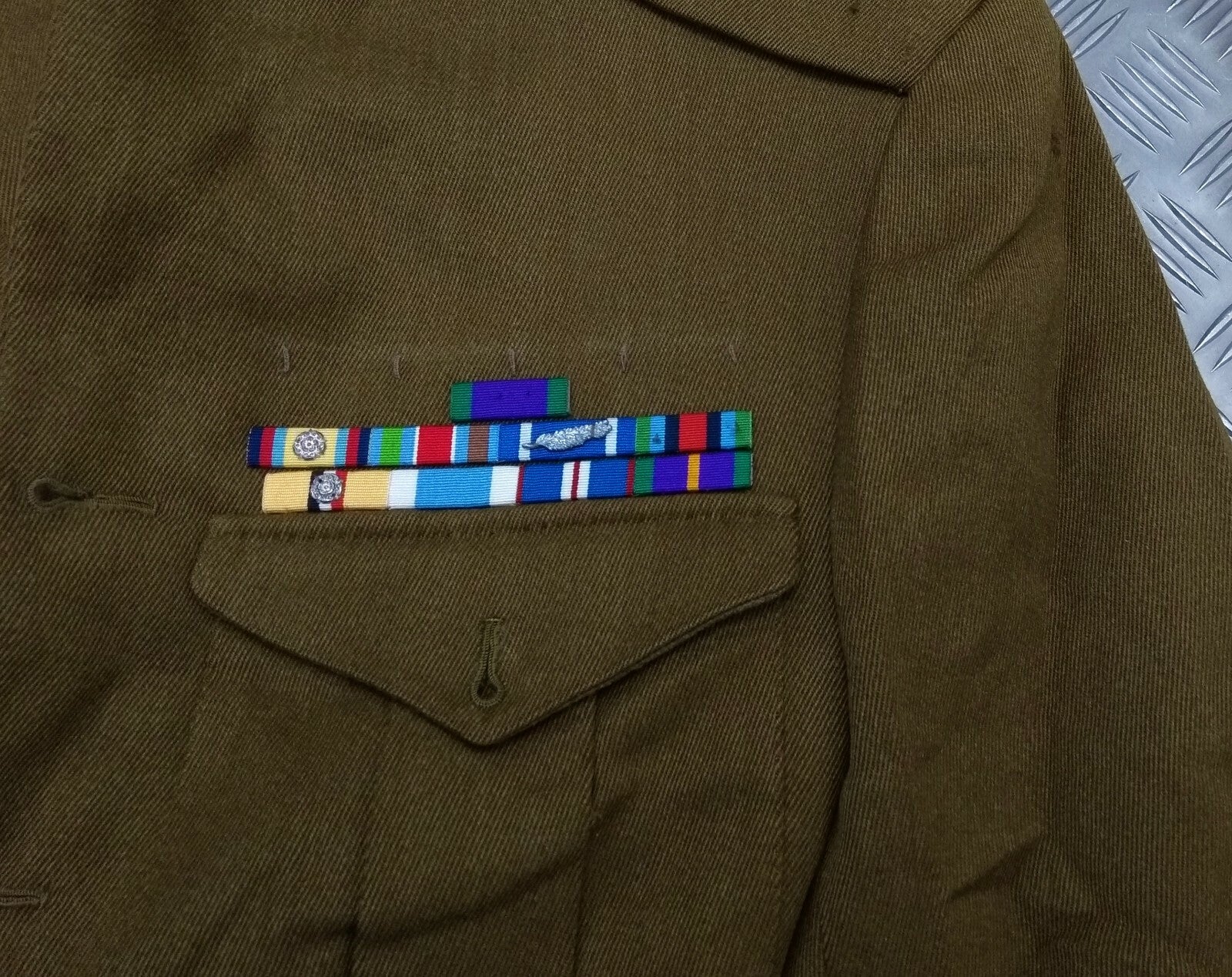 Senior Ofc Old Pattern British Dress Jacket Faulty